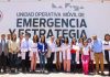 El gobernador Ricardo Quintela entregó equipamiento para los hospitales de Campanas, Pituil y Famatina.
